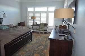 New Home Master Bedroom - SF Ballou Construction Company