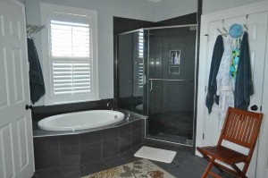 New Home Master Bathroom - SF Ballou Construction Company