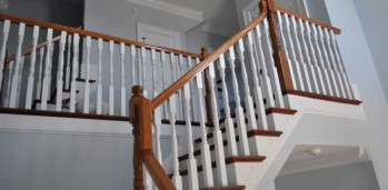 New Home Stairs - SF Ballou Construction Company